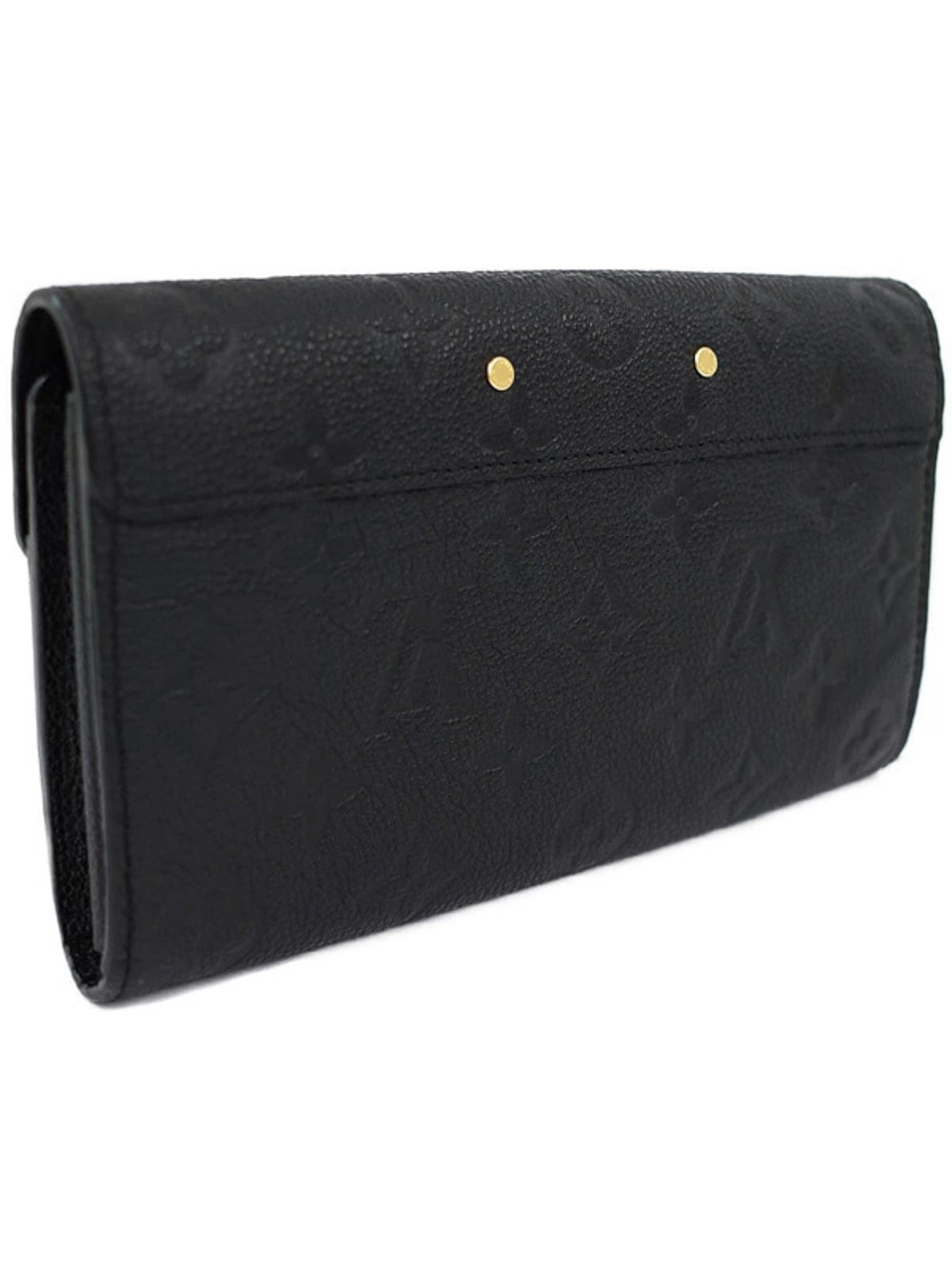 Louis Vuitton Wallet Portefeuille Long Monogram fold Empreinte Bi Metis